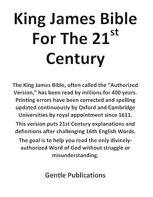 Gentle King James Bible